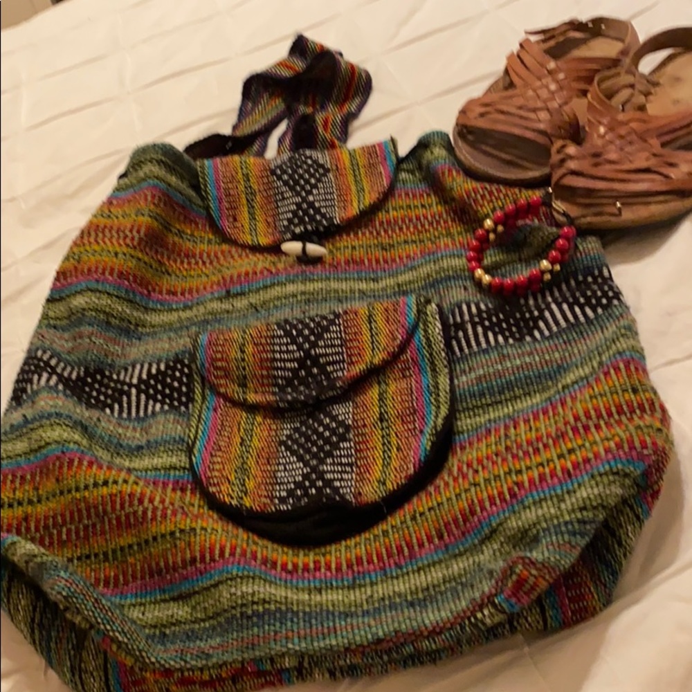 Mexican backpack